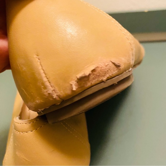 Vionic Carrol Rose Gold Copper Metallic Ballet Flats Size 11 Arch Support EUC - Picture 5 of 8